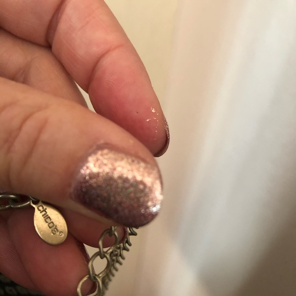 Chico’s Boho Bib Necklace - Picture 3 of 3